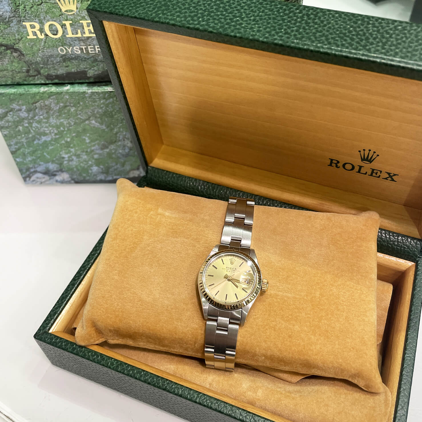 Rolex Oyster Perpetual Lady Date Ref 6917 ricondizionato a 2,600.00€